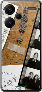 Силиконовый чехол Aesthetic Scrapbook Collage для Xiaomi Redmi Note 13 Pro Plus 5g - 6773u-3400 изображение 