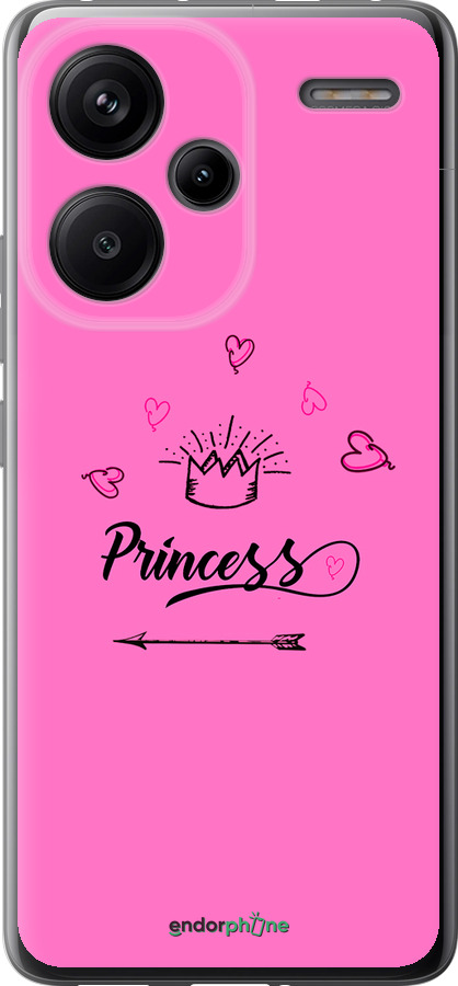 Силиконовый чехол Princess для Xiaomi Redmi Note 13 Pro Plus 5g - 4361u-3400 изображение 