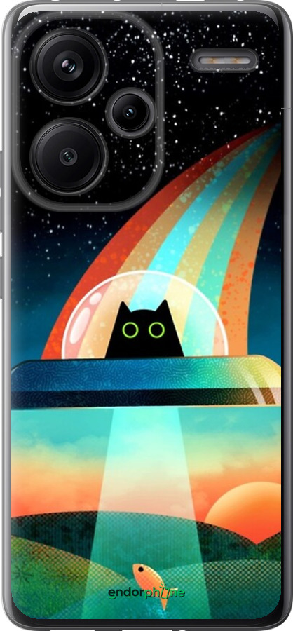 Силиконовый чехол № 5395 для Xiaomi Redmi Note 13 Pro Plus 5g - 5395u-3400 изображение 