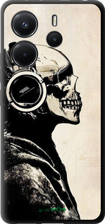 TPU чехол Скелет-меломан v2 для Xiaomi Redmi Note 14 4G - 1200b-3903 изображение 