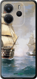 TPU чехол Айвазовський. Кораблі для Xiaomi Redmi Note 14 4G - 160b-3903 изображение 
