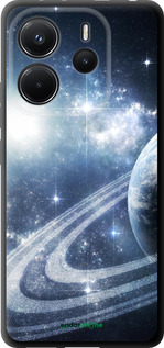 TPU чехол Кольца Сатурна для Xiaomi Redmi Note 14 4G - 173b-3903 изображение 