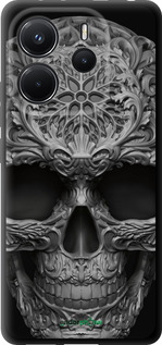 TPU чехол skull-ornament для Xiaomi Redmi Note 14 4G - 4101b-3903 изображение 