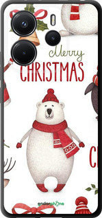 TPU чехол Merry Christmas для Xiaomi Redmi Note 14 4G - 4106b-3903 изображение 