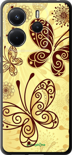 TPU чехол Красивые бабочки для Xiaomi Redmi Note 14 4G - 4170b-3903 изображение 