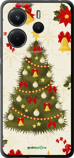 TPU чехол Новогодняя елка для Xiaomi Redmi Note 14 4G - 4198b-3903 изображение 