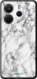 TPU чехол Мрамор белый для Xiaomi Redmi Note 14 4G - 4480b-3903 изображение 