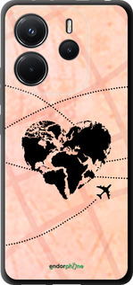 TPU чехол Путешествуй для Xiaomi Redmi Note 14 4G - 4607b-3903 изображение 