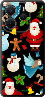 TPU чехол Новогодний 1 для Xiaomi Redmi Note 14 4G - 4614b-3903 изображение 