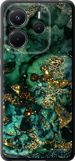 TPU чехол Мармур золото багатство для Xiaomi Redmi Note 14 4G - 5419b-3903 изображение 