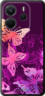 TPU чехол Бабочки v2 для Xiaomi Redmi Note 14 4G - 5475b-3903 изображение 