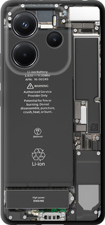 TPU чехол Детали смартфона для Xiaomi Redmi Note 14 4G - 5487b-3903 изображение 