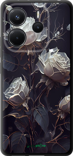 TPU чехол Розы 2 для Xiaomi Redmi Note 14 4G - 5550b-3903 изображение 