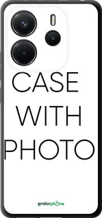 black TPU case case 'Photo case' for Xiaomi Redmi Note 14 4G image 1