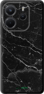 TPU чехол Чорний мармур v2 для Xiaomi Redmi Note 14 4G - 5568b-3903 изображение 