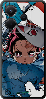 TPU чехол Танджиро Камадо для Xiaomi Redmi Note 14 4G - 5574b-3903 изображение 