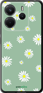 TPU чехол Ромашки v4 для Xiaomi Redmi Note 14 4G - 5603b-3903 изображение 