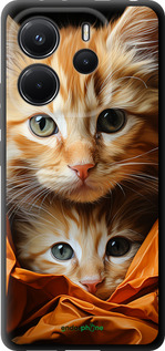 TPU чехол Котики 2 для Xiaomi Redmi Note 14 4G - 5664b-3903 изображение 