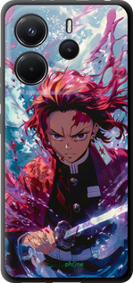 TPU чехол Танджиро Камадо: Клинок рассекающий демонов для Xiaomi Redmi Note 14 4G - 6111b-3903 изображение 