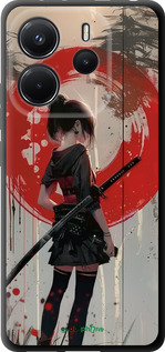 TPU чехол Сутінки воїна: Танок з катаною для Xiaomi Redmi Note 14 4G - 6123b-3903 изображение 