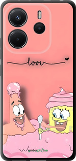 TPU чехол Спанч Боб для Xiaomi Redmi Note 14 4G - 6282b-3903 изображение 