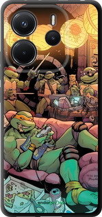 TPU чехол Черепашки нинзя для Xiaomi Redmi Note 14 4G - 6346b-3903 изображение 