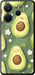 TPU чехол Авокадо для Xiaomi Redmi Note 14 4G - 6380b-3903 изображение 