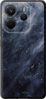 TPU чехол Голубые облака, Голубая луна для Xiaomi Redmi Note 14 4G - 6398b-3903 изображение 