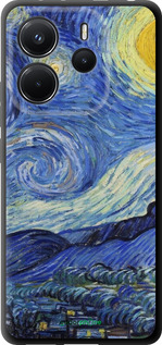 TPU чехол «Звездная ночь» Винсента Ван Гога для Xiaomi Redmi Note 14 4G - 6433b-3903 изображение 