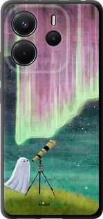 TPU чехол Привид та зірки для Xiaomi Redmi Note 14 4G - 6443b-3903 изображение 