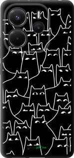 TPU чехол Із зображенням кішок для Xiaomi Redmi Note 14 4G - 6470b-3903 изображение 