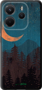 TPU чехол Звездный лес для Xiaomi Redmi Note 14 4G - 6480b-3903 изображение 