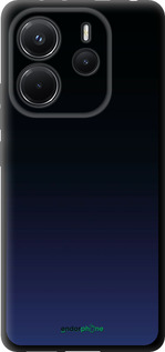 TPU чехол Градієнт у темно-синьому стилі для Xiaomi Redmi Note 14 4G - 6542b-3903 изображение 