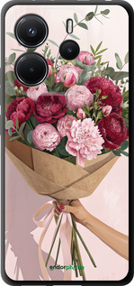 TPU чехол Пионы 1 для Xiaomi Redmi Note 14 4G - 6705b-3903 изображение 