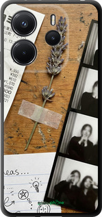 TPU чехол Aesthetic Scrapbook Collage для Xiaomi Redmi Note 14 4G - 6773b-3903 изображение 