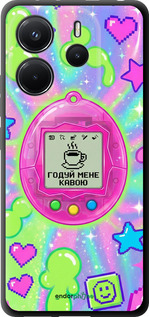 TPU чехол Y2K Aesthetic Retro Pet: Годуй мене кавою для Xiaomi Redmi Note 14 4G - 6784b-3903 изображение 