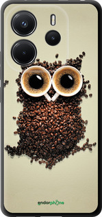 TPU чехол Сова из кофе для Xiaomi Redmi Note 14 4G - 777b-3903 изображение 