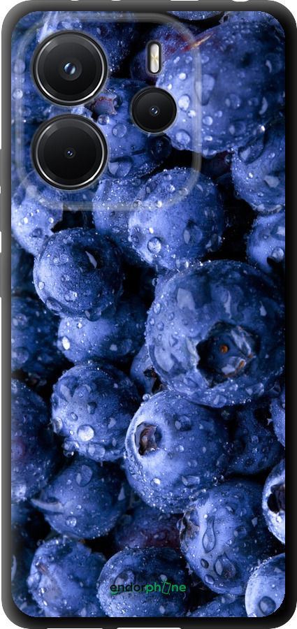 TPU чехол Голубика для Xiaomi Redmi Note 14 4G - 4459b-3903 изображение 