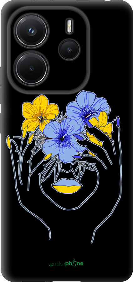 TPU чехол Дівчина v4 для Xiaomi Redmi Note 14 4G - 5276b-3903 изображение 