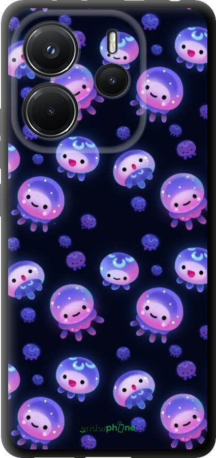 TPU чехол № 5414 для Xiaomi Redmi Note 14 4G - 5414b-3903 изображение 