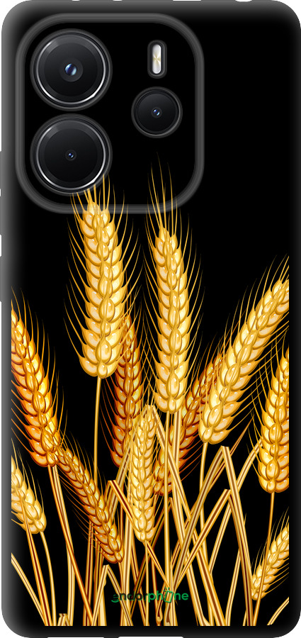 TPU чехол Колоски пшеници для Xiaomi Redmi Note 14 4G - 5866b-3903 изображение 