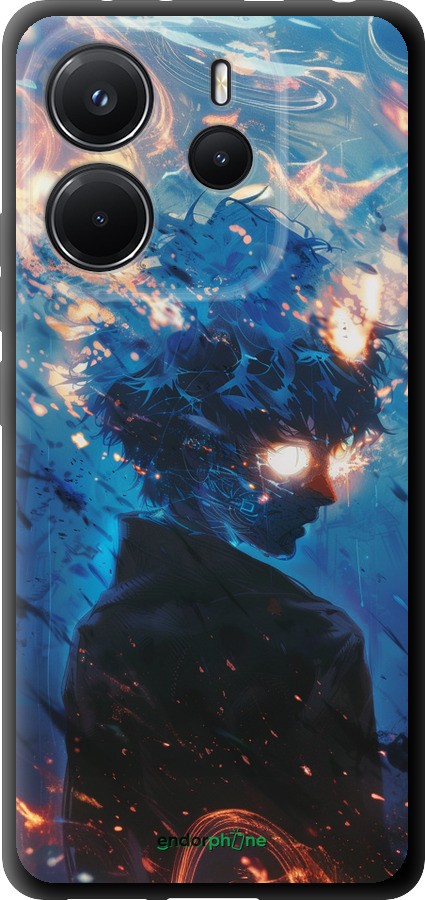 TPU чехол Сатору Годжо для Xiaomi Redmi Note 14 4G - 6129b-3903 изображение 