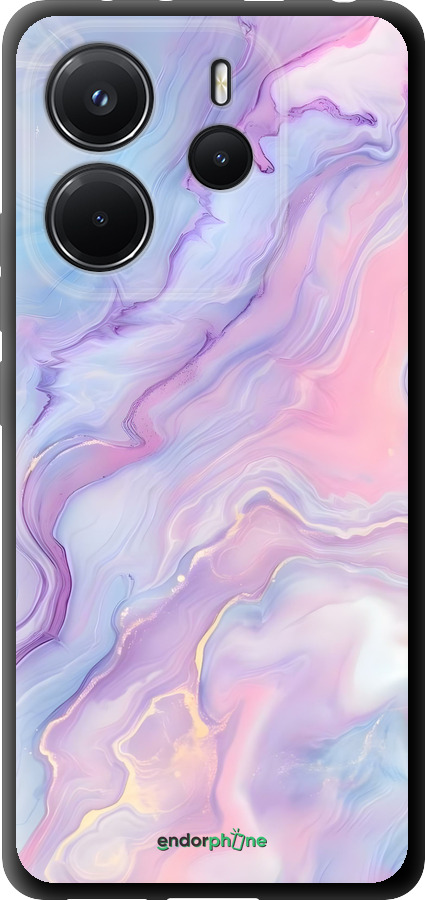 TPU чехол Нежный мрамор для Xiaomi Redmi Note 14 4G - 6310b-3903 изображение 