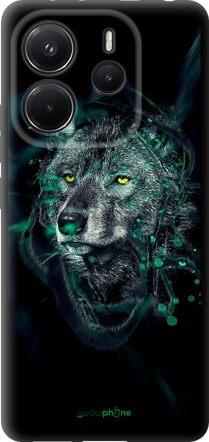 TPU чехол Wolf для Xiaomi Redmi Note 14 4G - 6610b-3903 изображение 