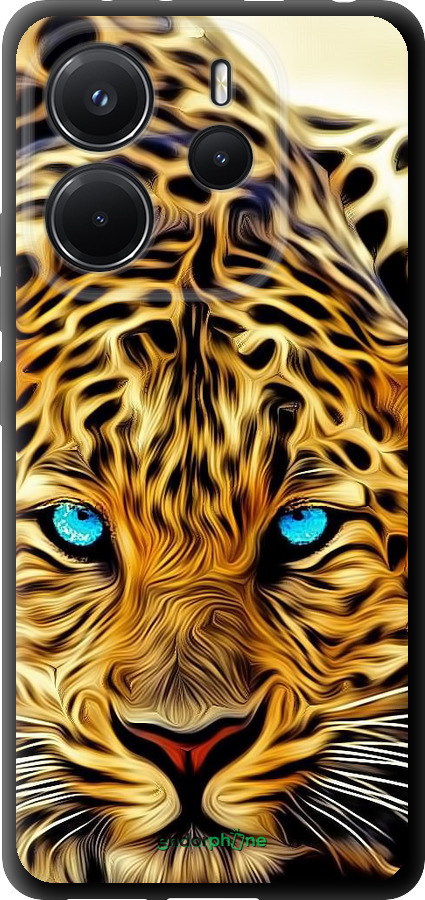 TPU чехол Леопард для Xiaomi Redmi Note 14 4G - 6611b-3903 изображение 