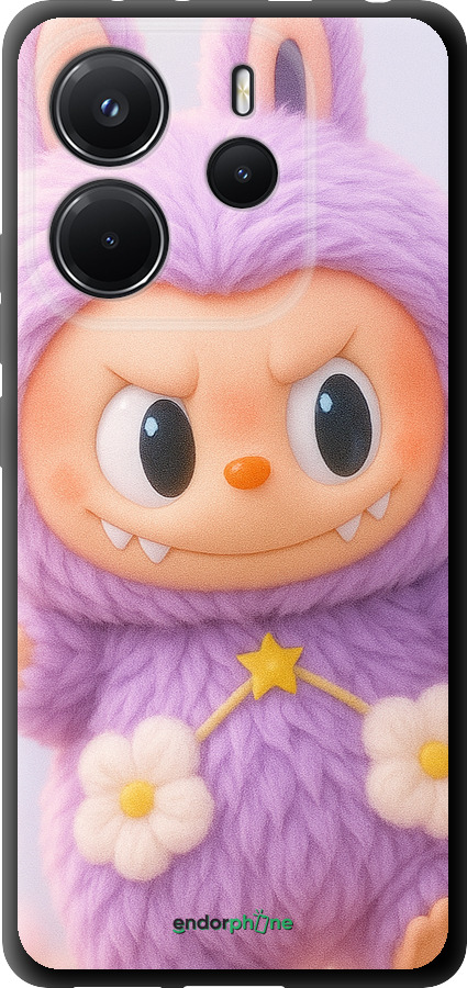 TPU чехол Лабубу для Xiaomi Redmi Note 14 4G - 6708b-3903 изображение 