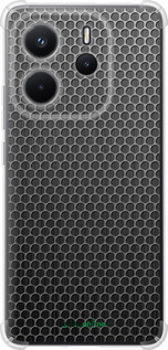 Силикон с усиленными углами чехол Ячейки для Xiaomi Redmi Note 14 4G - 243sp-3903 изображение 
