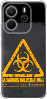 Силикон с усиленными углами чехол biohazard 28 для Xiaomi Redmi Note 14 4G - 4846sp-3903 изображение 