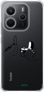 Силикон с усиленными углами чехол Предложение для Xiaomi Redmi Note 14 4G - 4898sp-3903 изображение 