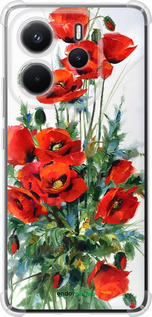 Силикон с усиленными углами чехол Маки для Xiaomi Redmi Note 14 4G - 523sp-3903 изображение 